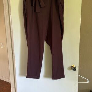Torrid Brown Relaxed Fit Trousers
